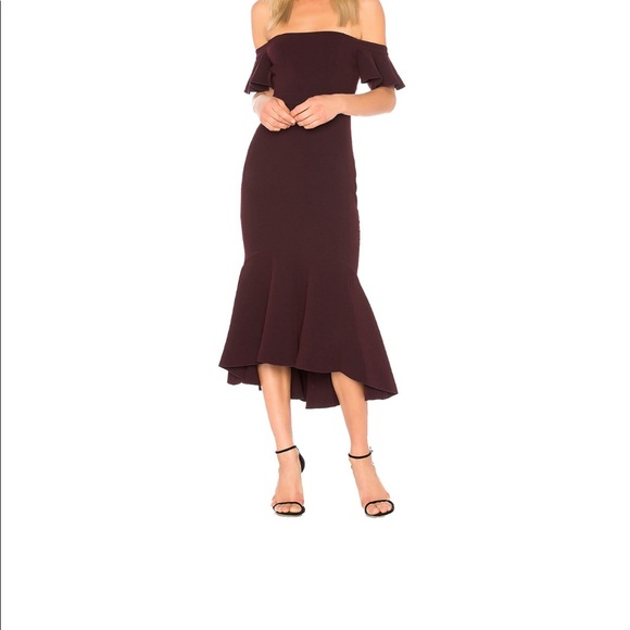 Rachel Zoe - Devin Dress - midi, off-the-shoulder - Picture 16 of 16
